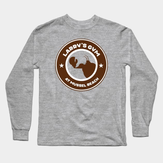 larry’s gym at mussel beach Long Sleeve T-Shirt by Codyaldy